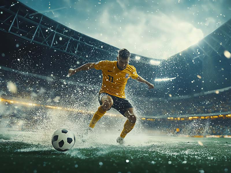 “当足球碰上绝美风景”